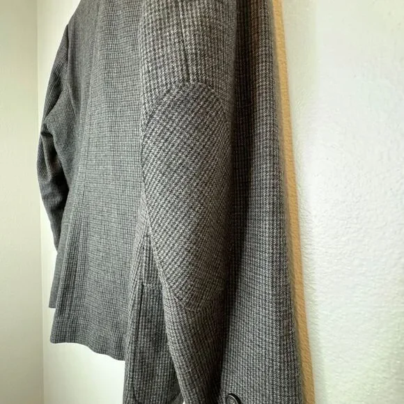 THE KOOPLES SPORT Sport Coat with Zip Out Waistcoat EU52 (US42) Small Plaid Navy - Picture 9 of 13